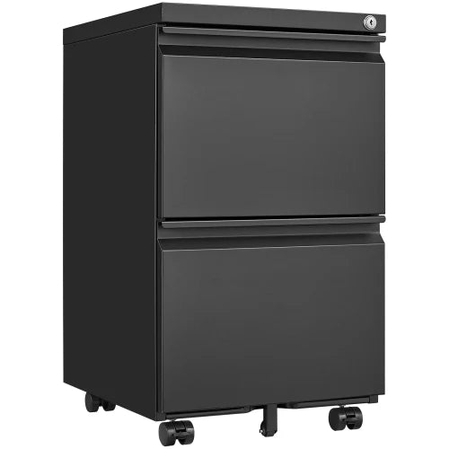 Modern 2-Drawer Filing Cabinet Lock FCJ for Home Office Bedroom Gym School Bank Workshop Warehouse Kitchen Adjustable Design
