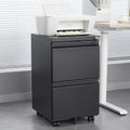 Modern 2-Drawer Filing Cabinet Lock FCJ for Home Office Bedroom Gym School Bank Workshop Warehouse Kitchen Adjustable Design