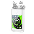 Multiple Function In Ear Bluetooth Wireless Earphone Charging Case With 2.8" Touch Screen Power Bank Headphone Music Game